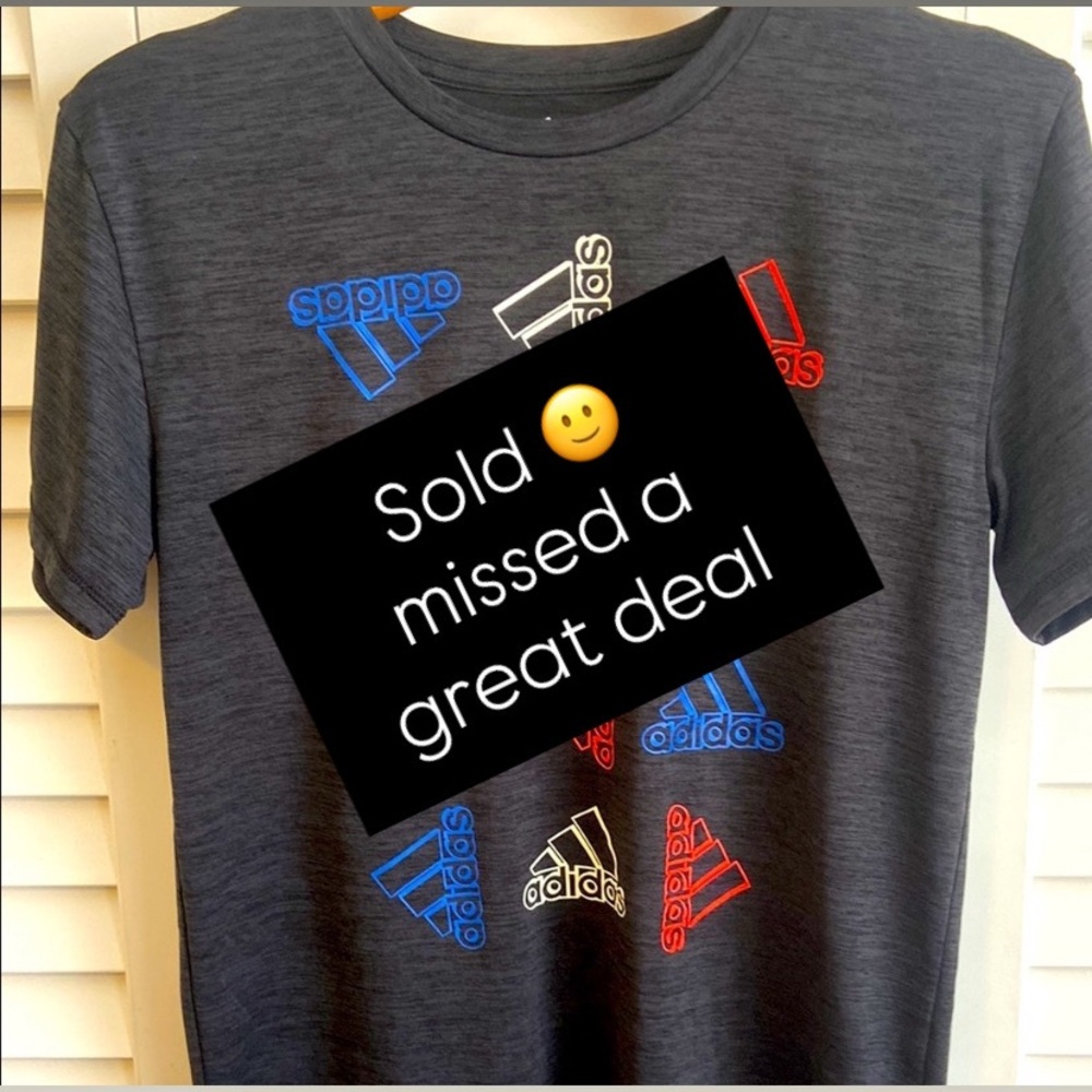 Adidas boys sport tee